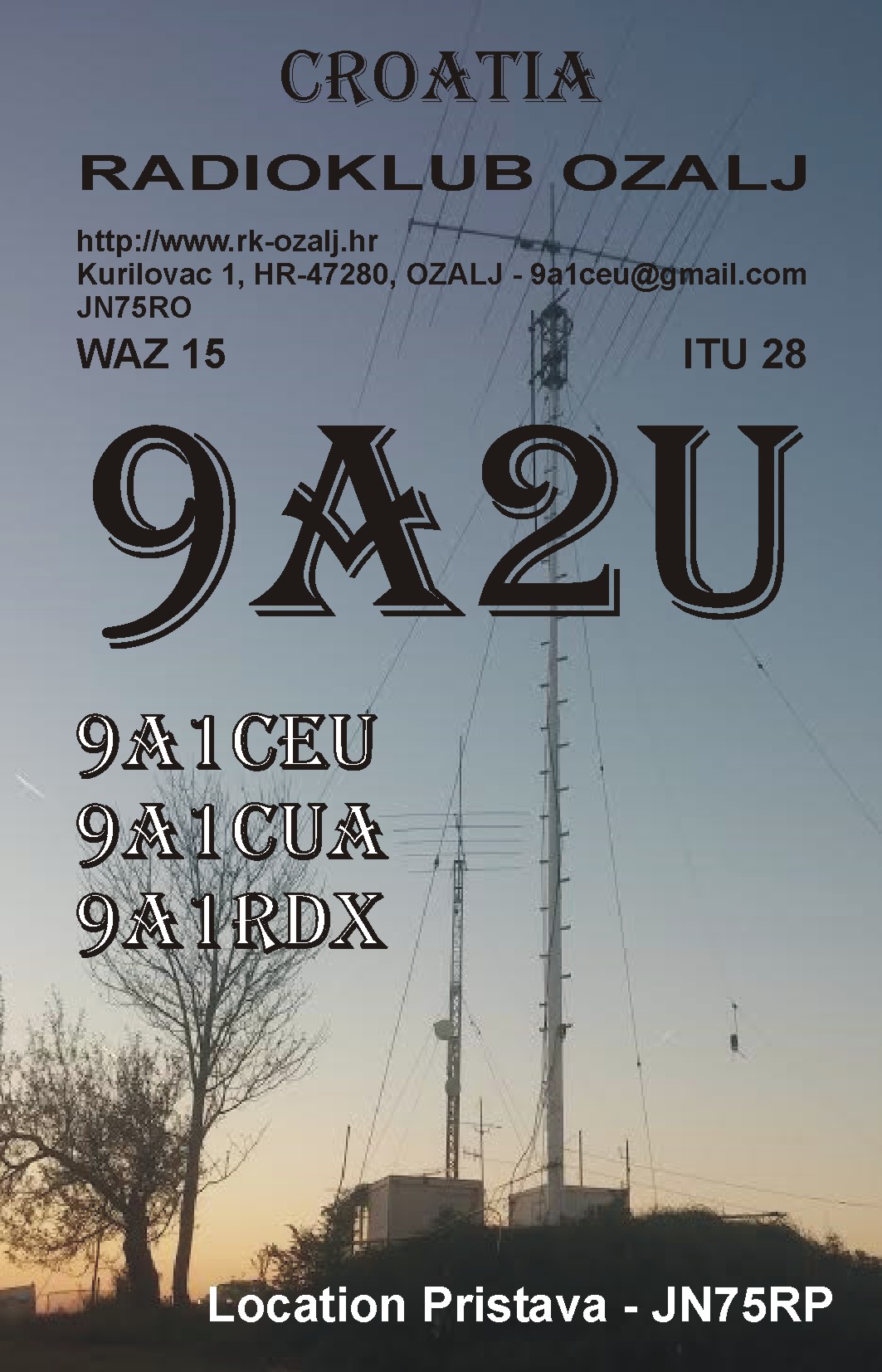 9a2u qsl